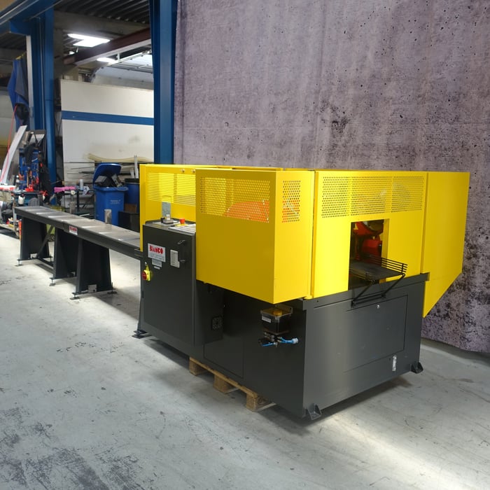 Used Bianco 370 AF 90° NC VT 800 automatic bandsaw - Ø280 mm. 