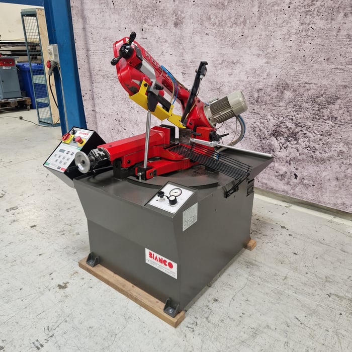 Used Bianco 280 SA 60° semi automatic bandsaw - Ø220 mm. 