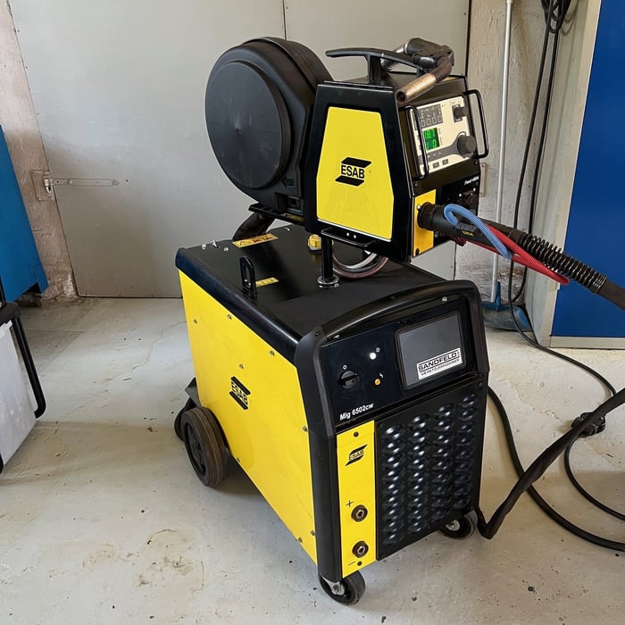 Used Esab MIG 6502CW CO-2 welder - 650 amp. 