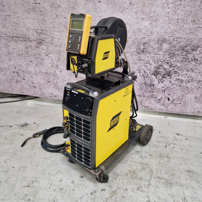 Used Esab MIG 5000iw CO-2 welder - 500 amp.
