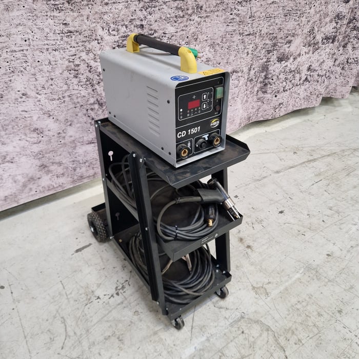 Used HBS CD 1501 stud welding unit - M3-M8.