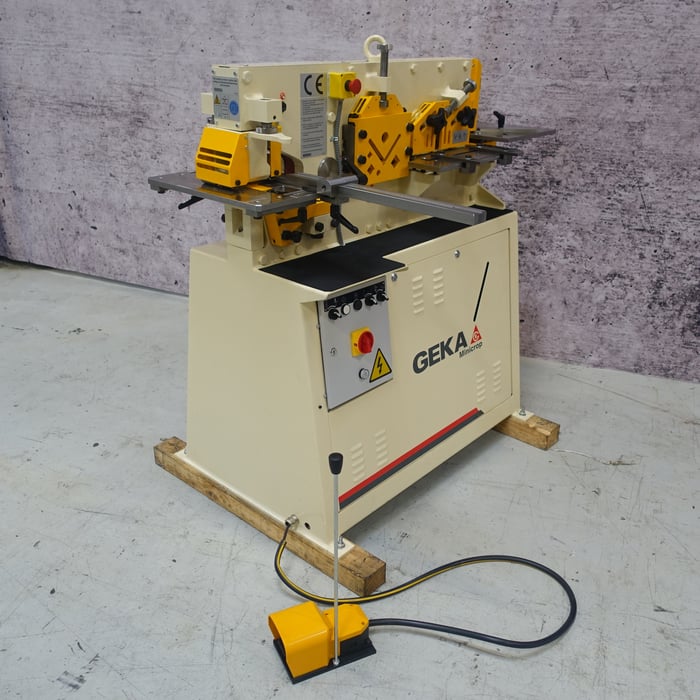 Demo Geka Minicrop 45 hydr. iron worker - 45 t.