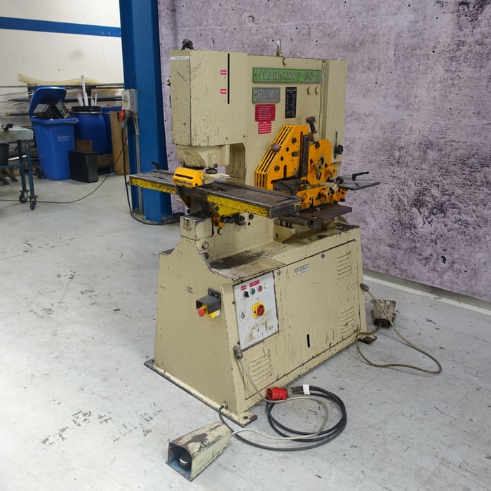 Used Geka Hydracrop 50S hydr. iron worker - 50 t.