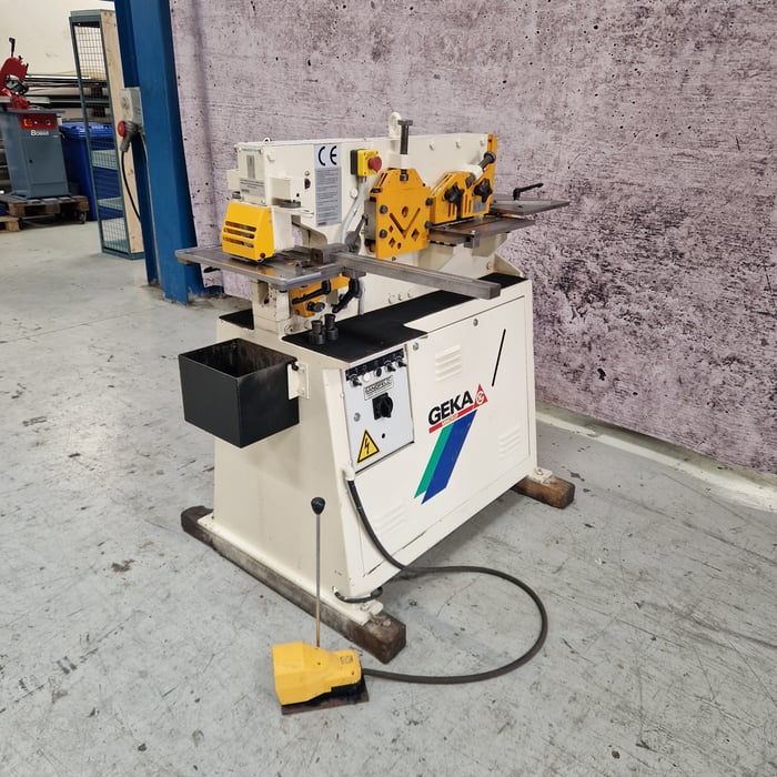 Used Geka Minicrop 45 hydr. iron worker - 45 t.
