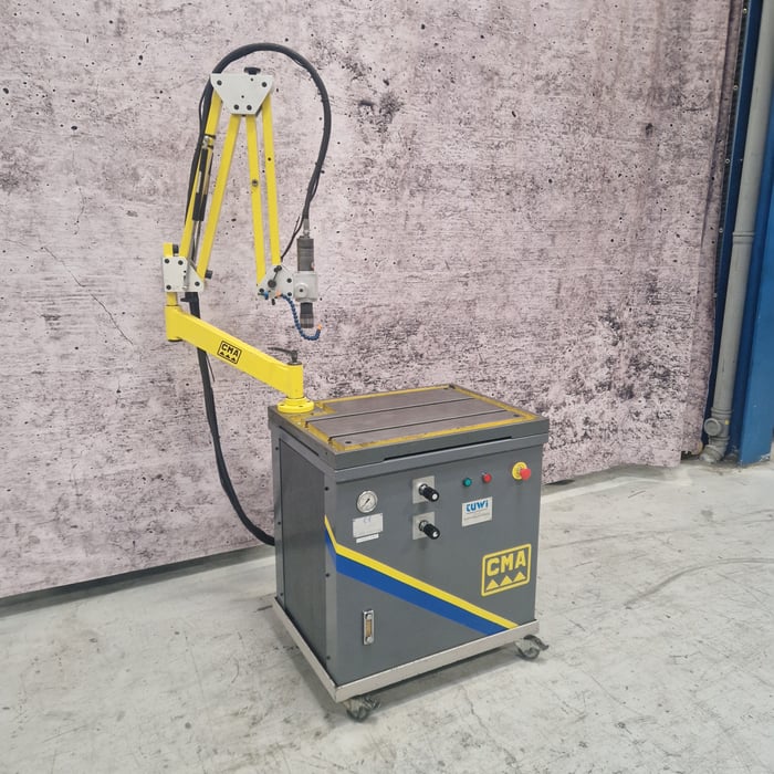 Used CMA RHR 30 hydraulic tapping machine - M4 - M30. 