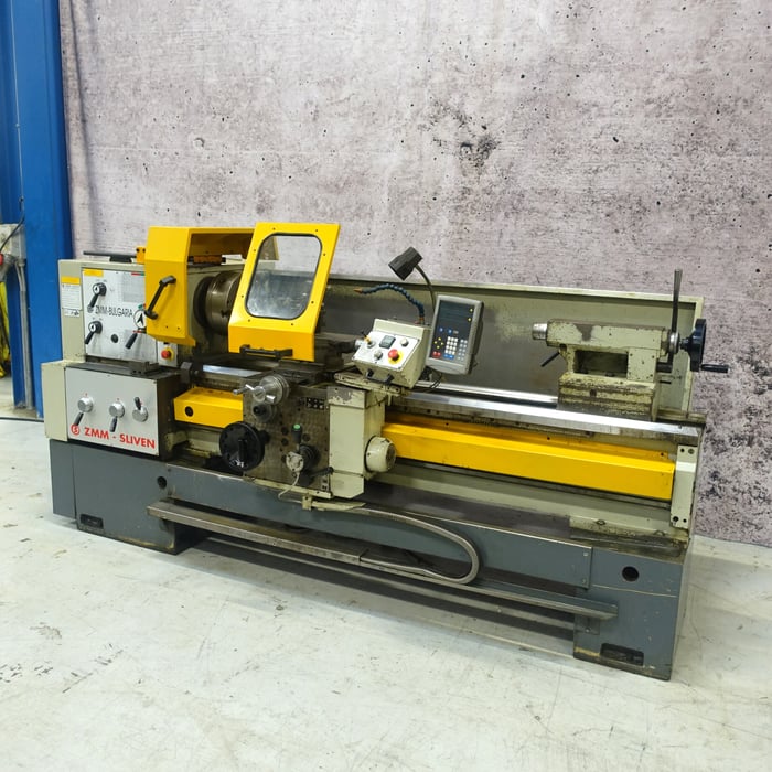 Used ZMM CU580M RD lathe - 290 x 1500 x 72 mm.