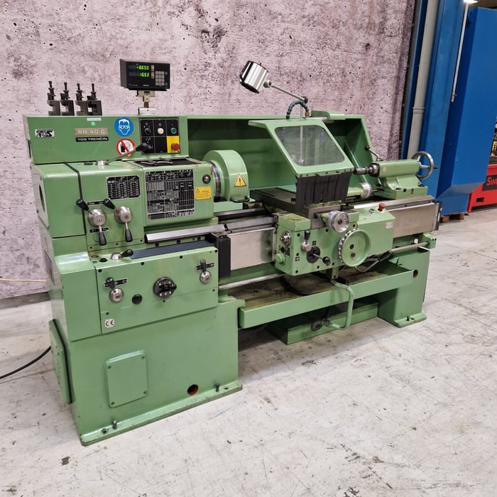 Used Tos SN 40C lathe - 200 x 1000 x 51,5 mm.