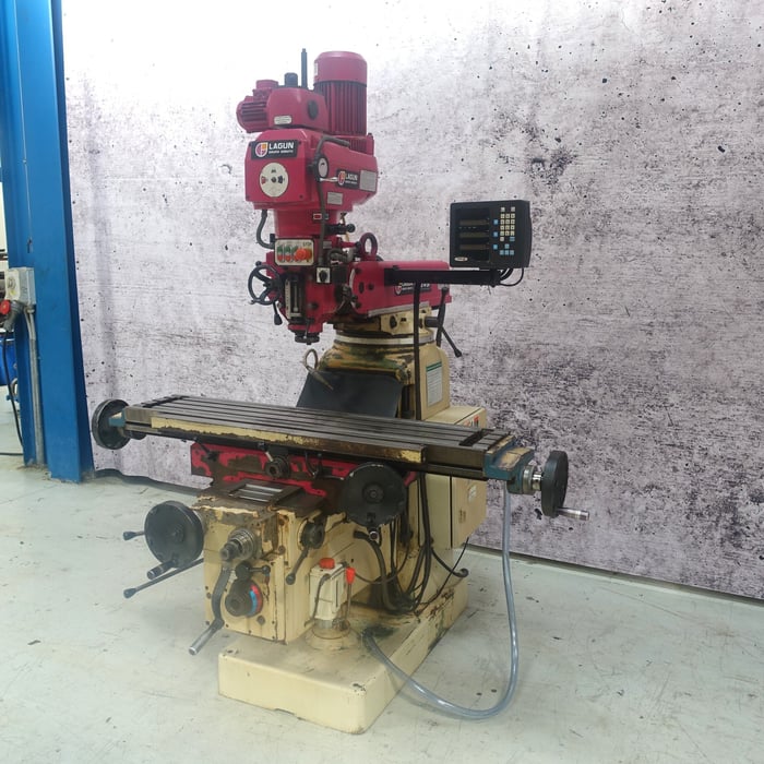 Used Lagun GVM 4-SP tool room milling machine - ISO 40.