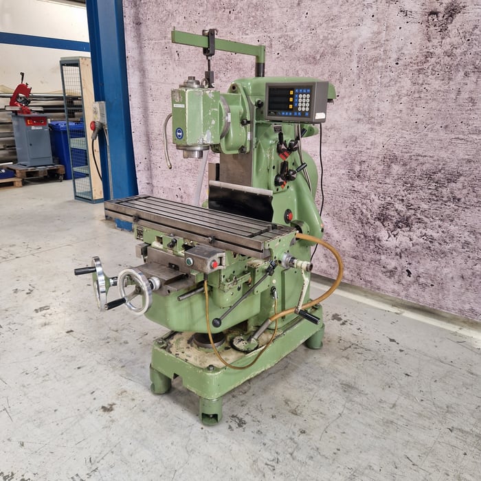 Used Vilh. Pedersen VPU 1 milling machine - ISO 40.  