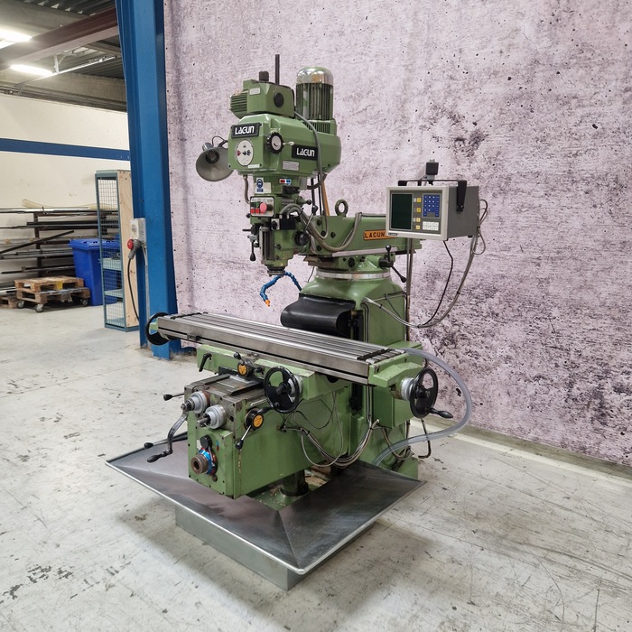 Used Lagun FTV-4 tool room milling machine - ISO 40.