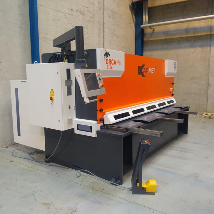 Demo Karmet Orca-Pro 3106 hydr. CNC shear - 3060 x 6 mm.