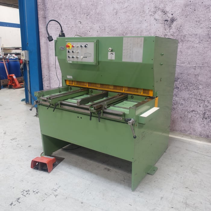 Used Fasti 509-12/4 hydr. shear - 1250 x 4 mm.
