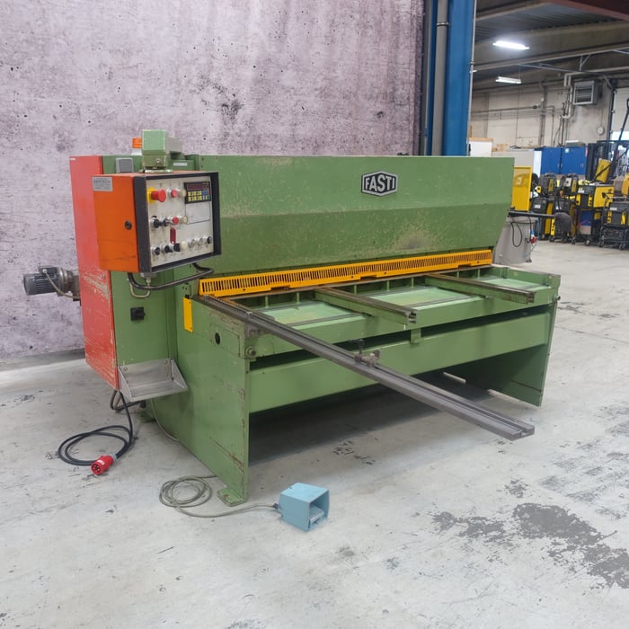 Used Fasti 509-20/4 hydr. shear - 2000 x 4 mm.