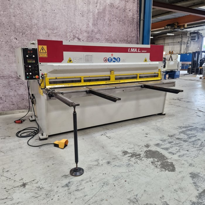 Used Imal Speed 63 hydr. shear - 3050 x 6 mm.