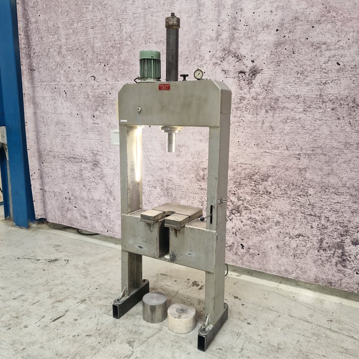 Used Schmidt hydr. press - 5 tons.  